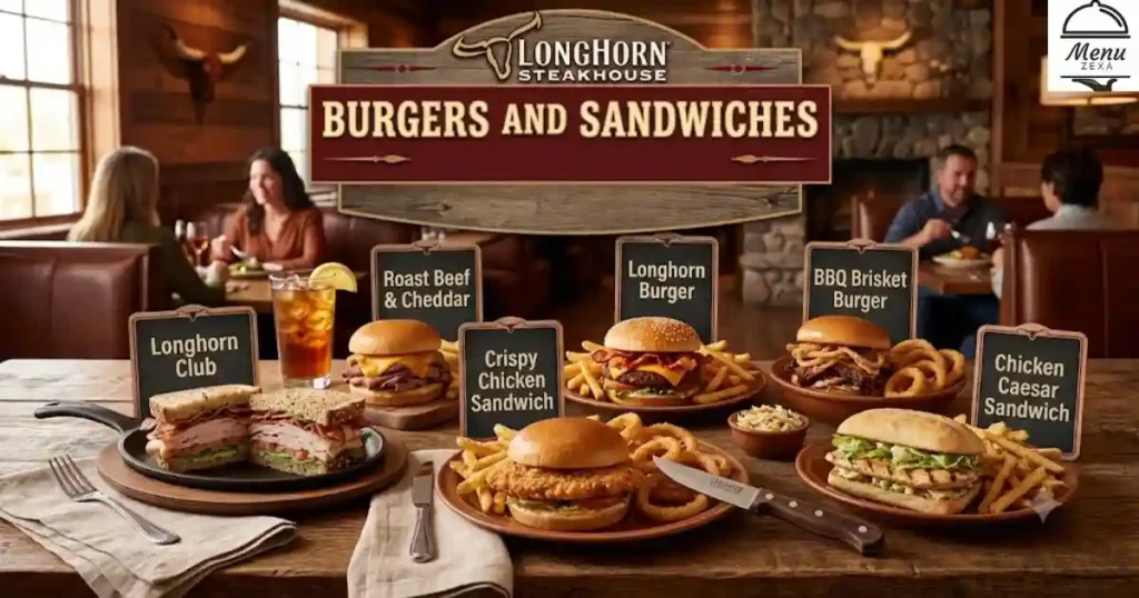 Burgers and Sandwiches