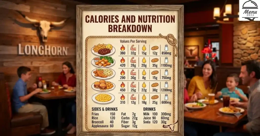 Calories and Nutrition Breakdown