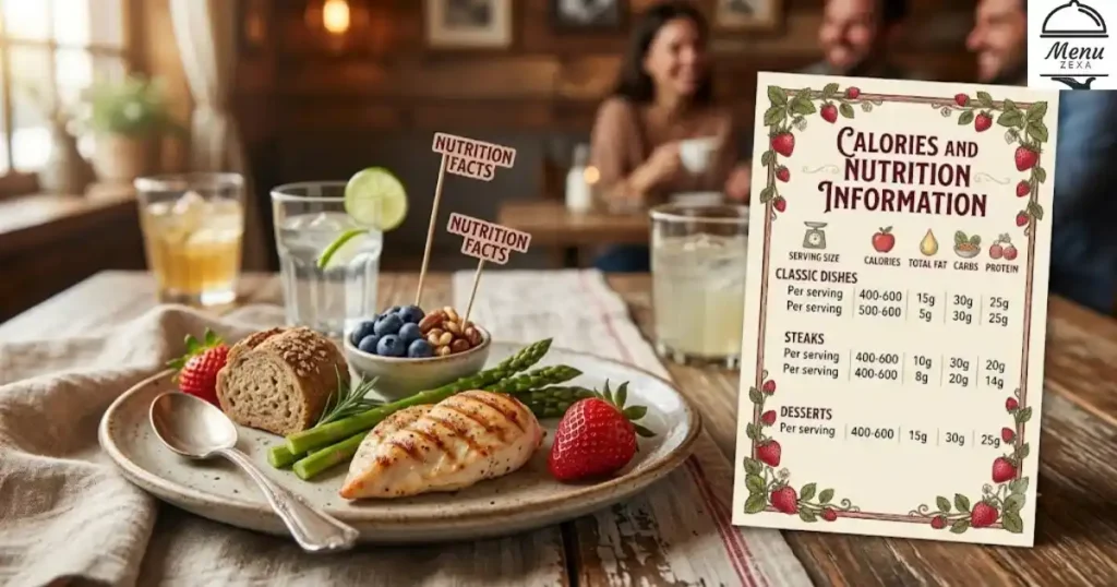 Calories and Nutrition Information