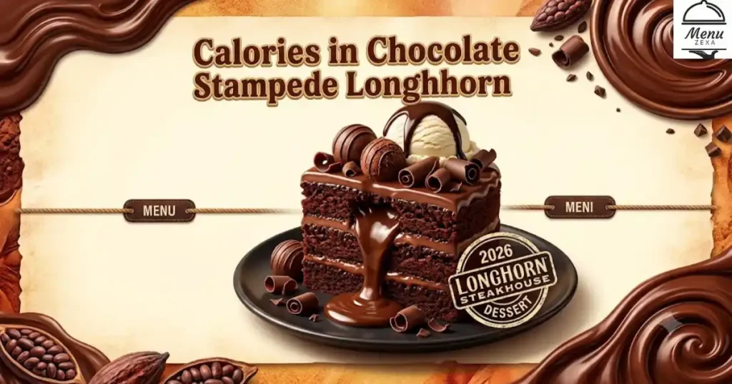 Calories in Chocolate Stampede Longhorn