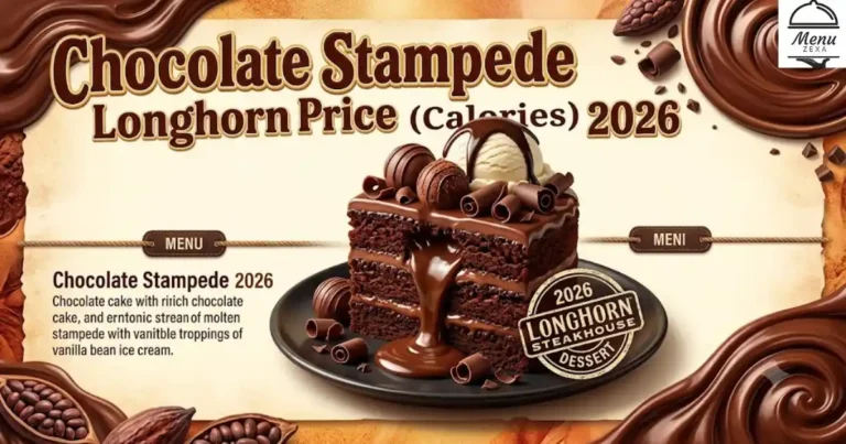 Chocolate Stampede Longhorn Price (Calories) 2026