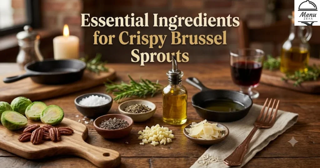 Essential Ingredients for Crispy Brussel Sprouts