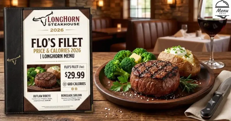 Flo's Filet Price & Calories 2026 | LongHorn Menu