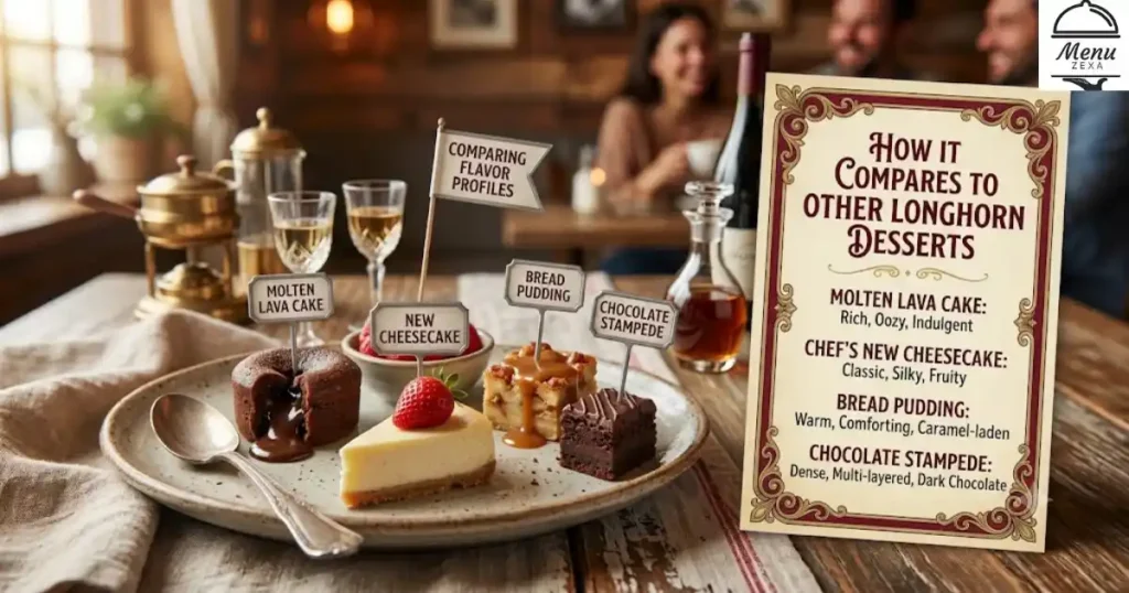 How It Compares to Other LongHorn Desserts