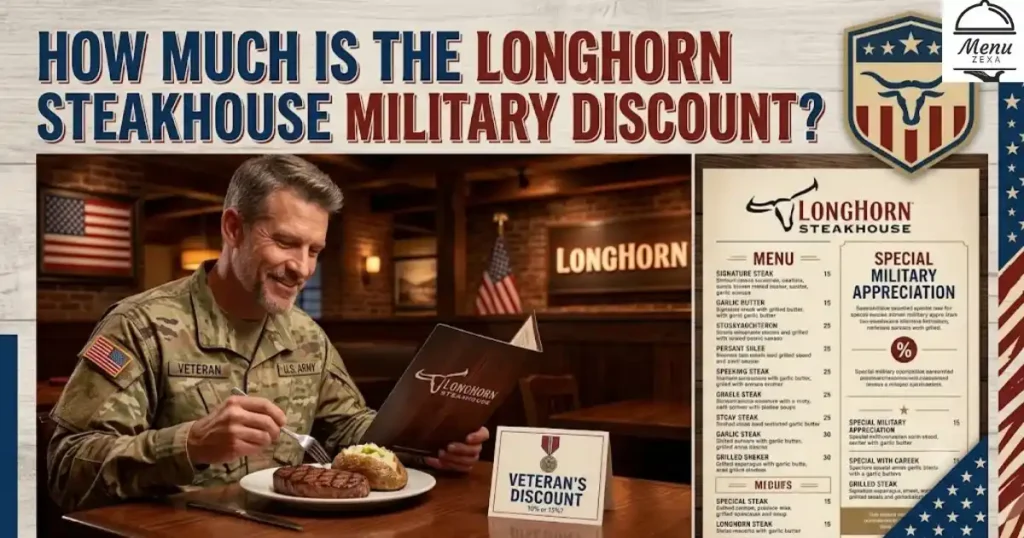 How Much Is the LongHorn Steakhouse Military Discount?