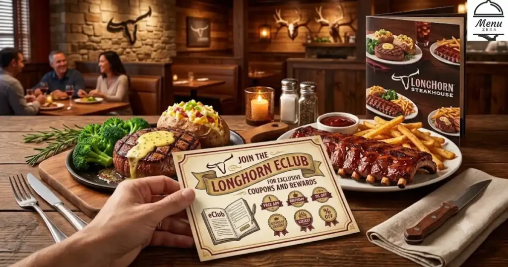 Join the LongHorn eClub for Exclusive Coupons and Rewards