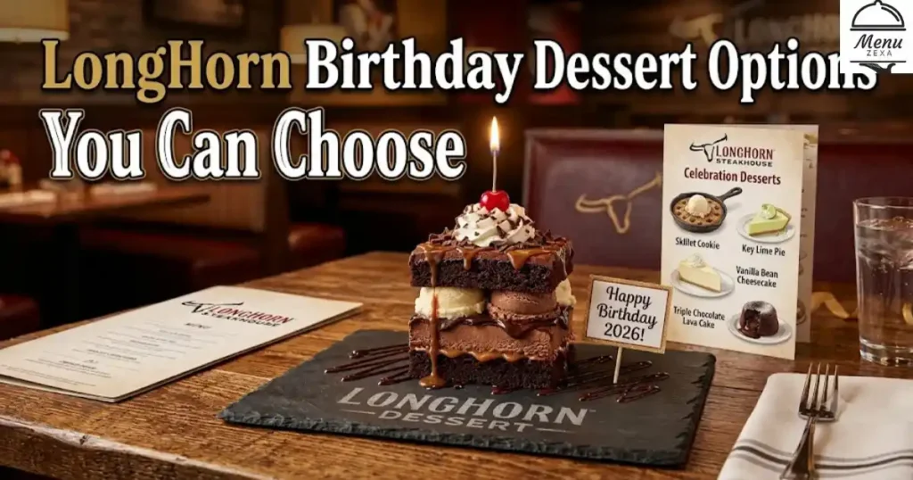 LongHorn Birthday Dessert Options You Can Choose