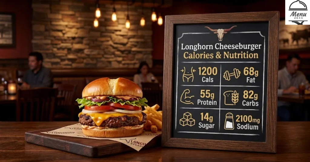 Longhorn Cheeseburger Calories & Nutrition