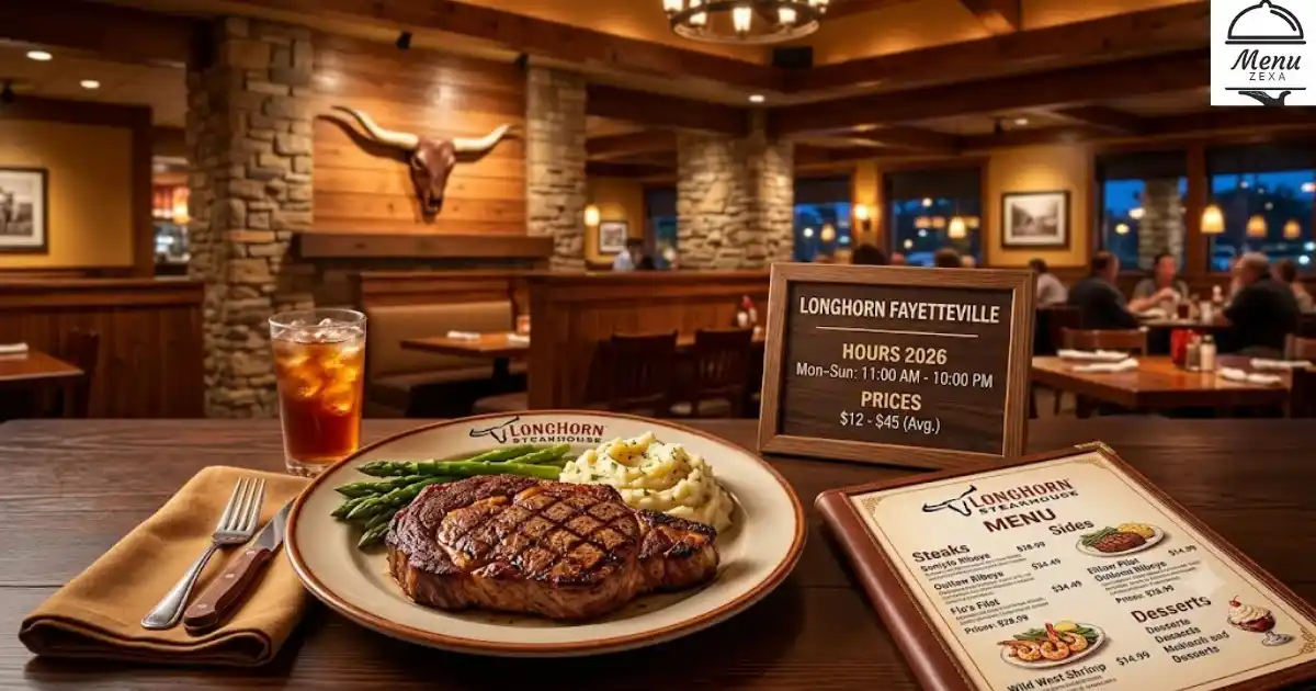 LongHorn Fayetteville Menu, Hours & Prices 2026