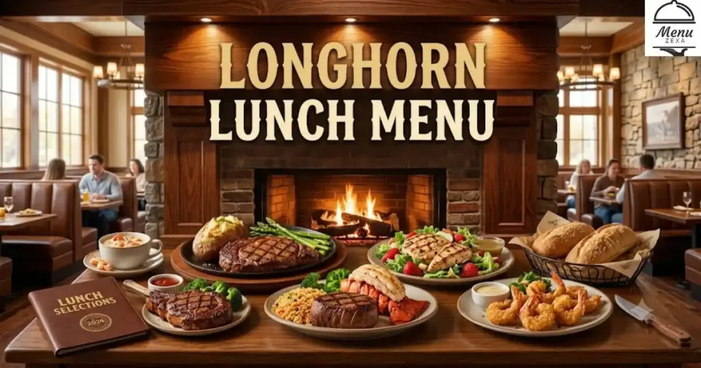 Longhorn Lunch Menu
