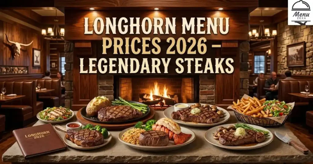 LongHorn Menu Prices 2026 – Legendary Steaks
