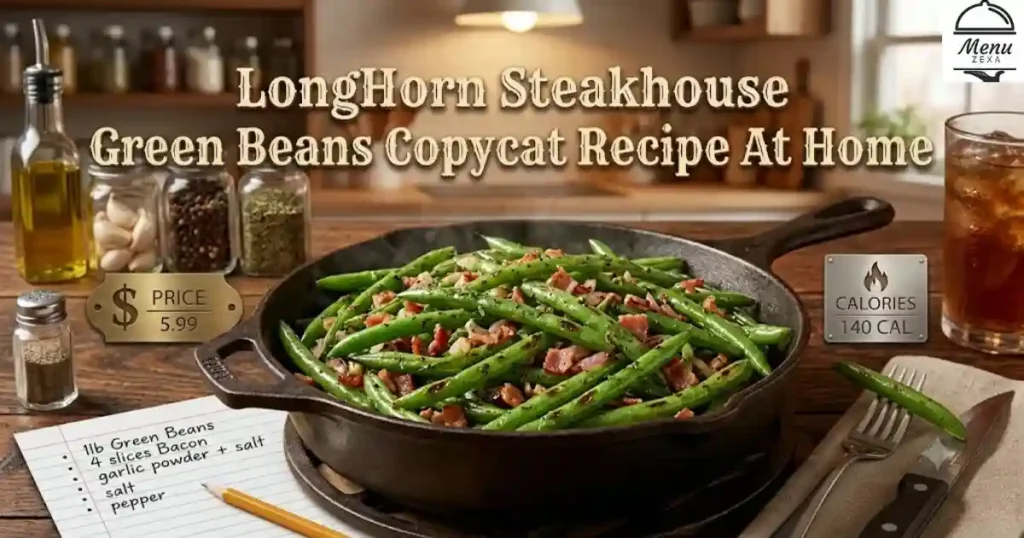 LongHorn Steakhouse Green Beans Copycat Recipe At Home