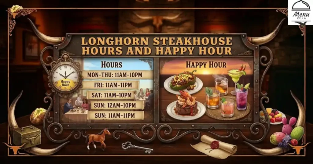 Longhorn Steakhouse Hours and Happy Hour