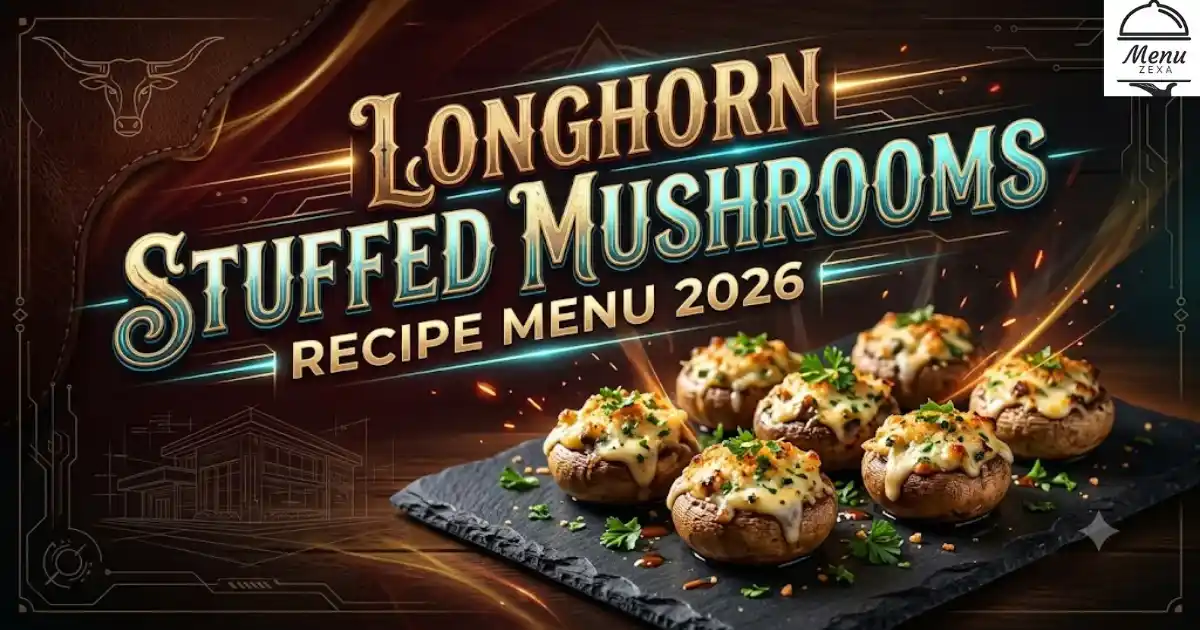 Longhorn Stuffed Mushrooms Recipe Menu 2026