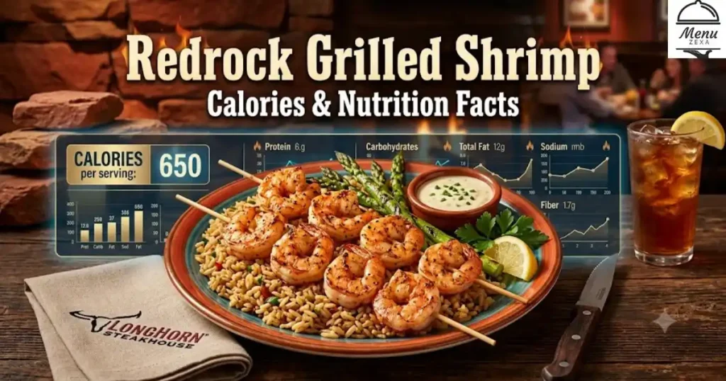 Redrock Grilled Shrimp Calories & Nutrition Facts