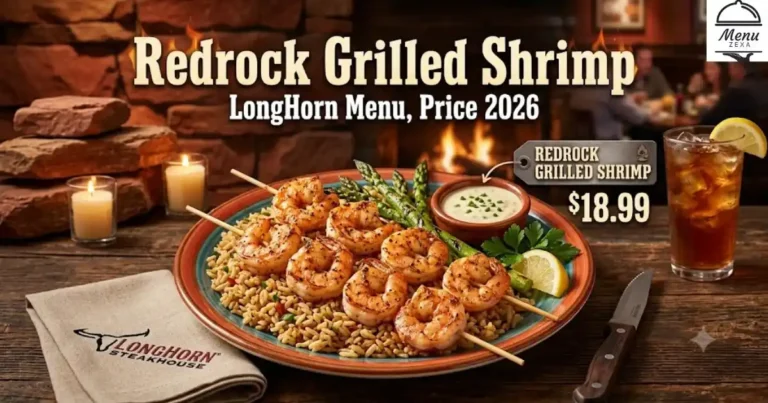 Redrock Grilled Shrimp LongHorn Menu, Price 2026