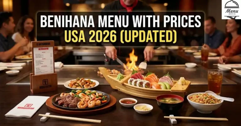 Benihana Menu With Prices USA 2026 (Updated)