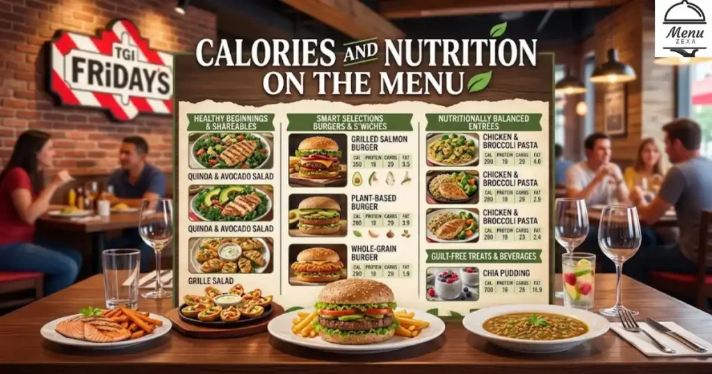 Calories and Nutrition on the Menu