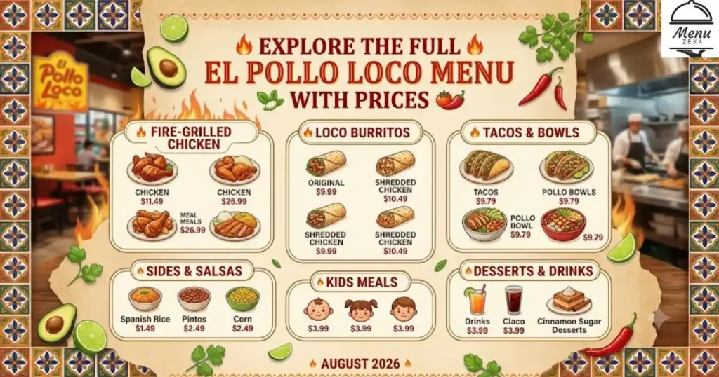 Explore The Full El Pollo Loco Menu With Prices