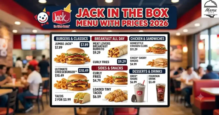 Jack In The Box Menu With Prices 2026
