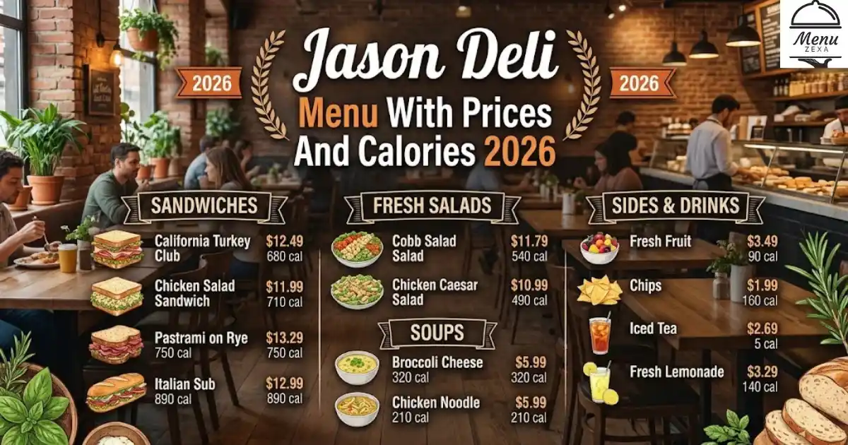 Jason Deli Menu With Prices And Calories 2026