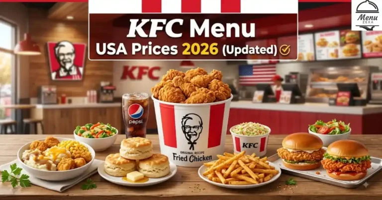 KFC Menu USA Prices 2026 (Updated)