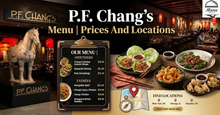 P.F. Chang's Menu | Prices And Locations