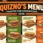Quizno's Menu I Toasted Sub Sandwiches 2026