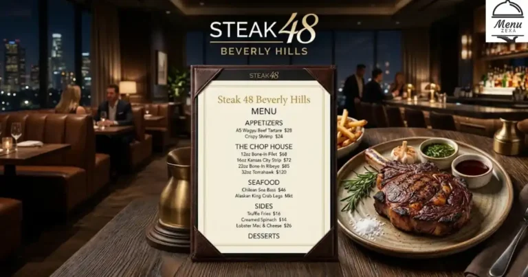 Steak 48 Beverly Hills Menu: Steakhouse Prices