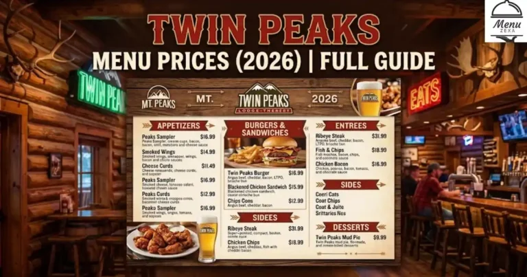 Twin Peaks Menu Prices (2026) | Full Guide