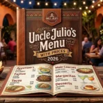 Uncle Julio's Menu With Prices 2026