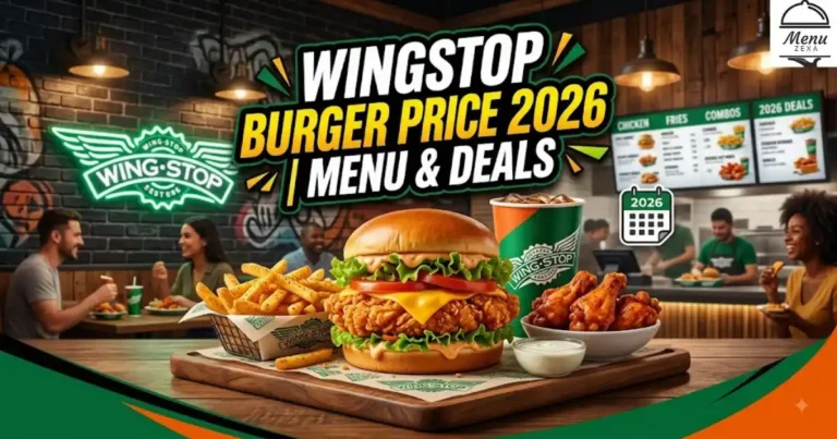 Wingstop Burger Price 2026 | Menu & Deals