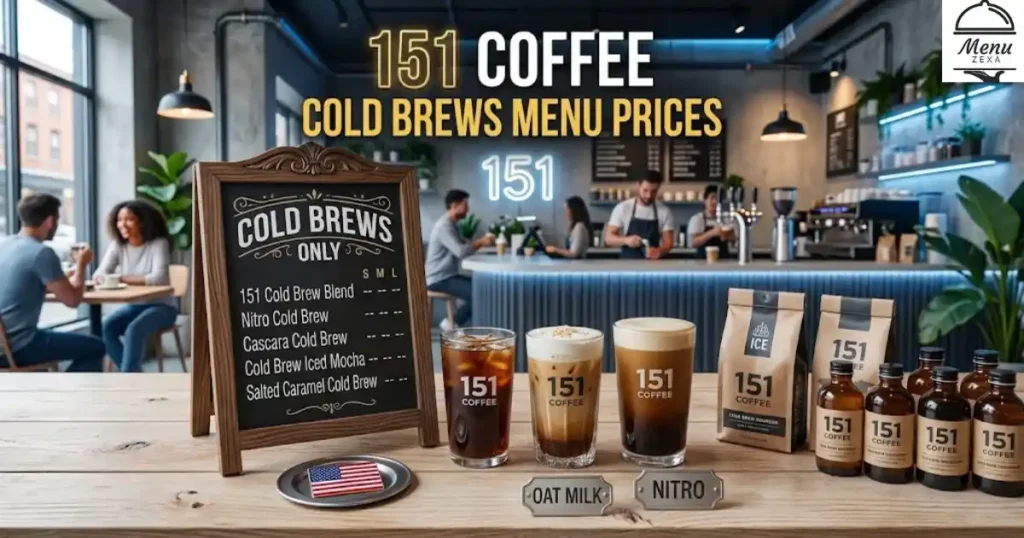 151 Coffee Cold Brews Menu Prices