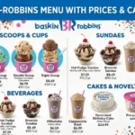 Baskin-Robbins Menu With Prices & Calories 2026