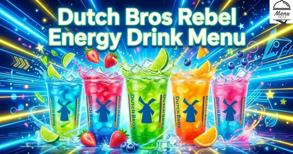 Dutch Bros Rebel Energy Drink Menu