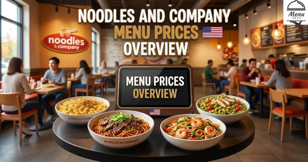 Noodles and Company Menu Prices Overview