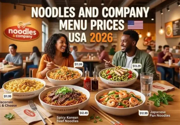 Noodles and Company Menu Prices USA 2026