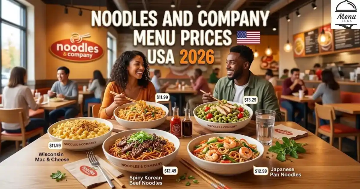 Noodles and Company Menu Prices USA 2026