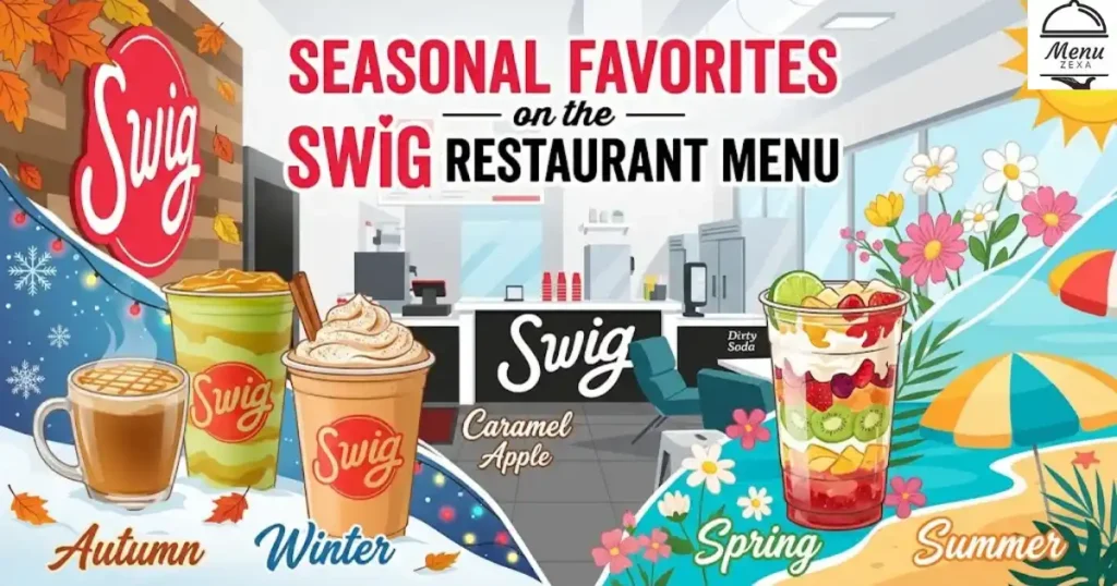 Seasonal Favorites on the Swig Restaurant Menu