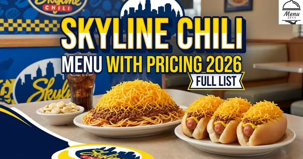 Skyline Chili Menu With Pricing 2026 - Full List