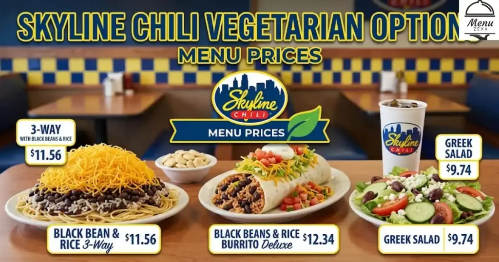 Skyline Chili Vegetarian Options Menu Prices