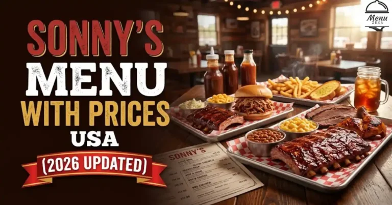 Sonny's Menu With Prices USA (2026 Updated)