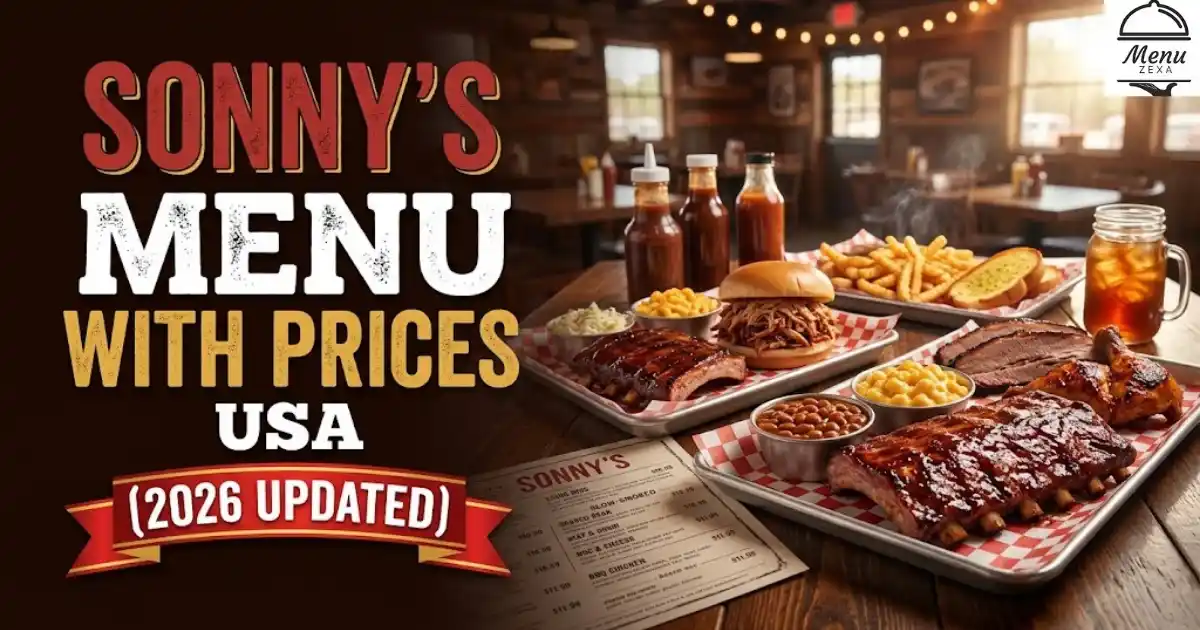 Sonny's Menu With Prices USA (2026 Updated)