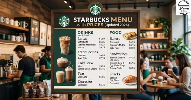 Starbucks Menu with Prices (Updated 2026)