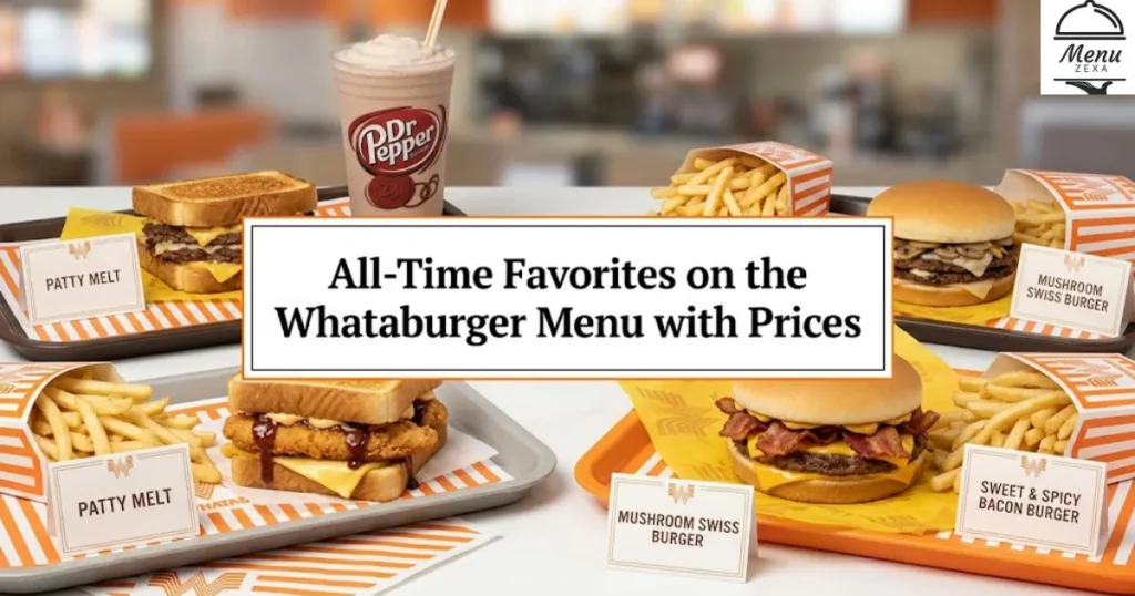 All-Time Favorites on the Whataburger Menu with Prices