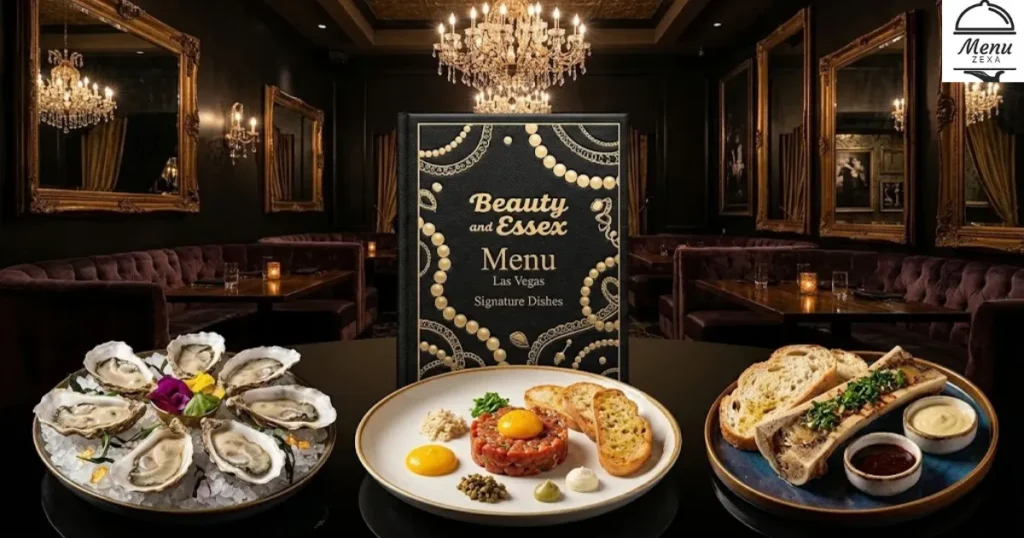 Beauty and Essex Menu Las Vegas Signature Dishes