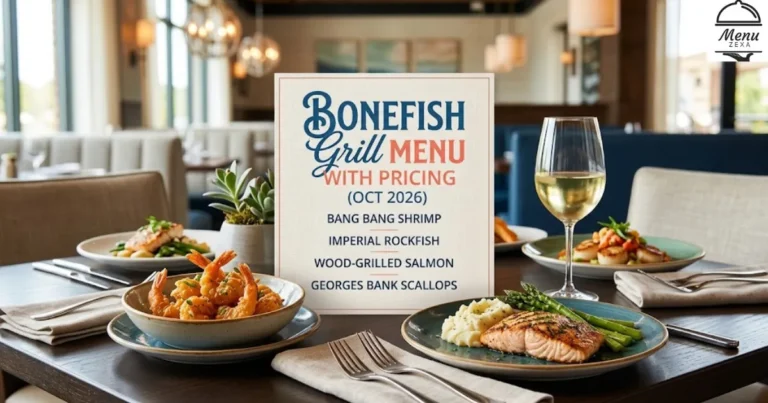 Bonefish Grill Menu With Pricing (Oct 2026)