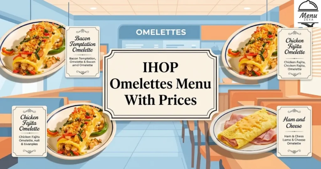 IHOP Omelettes Menu With Prices