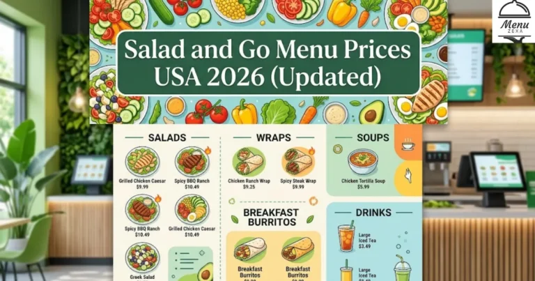 Salad and Go Menu Prices USA 2026 (Updated)
