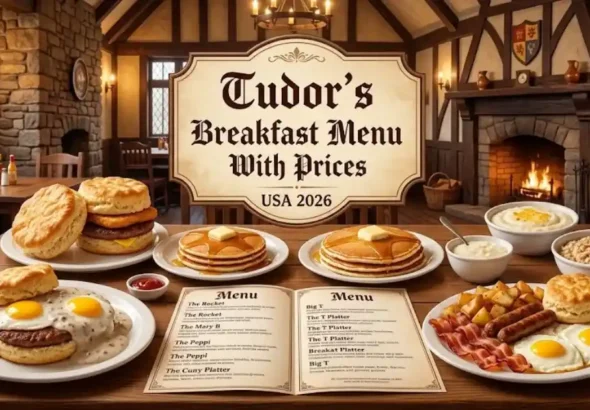 Tudor’s Breakfast Menu With Prices USA 2026